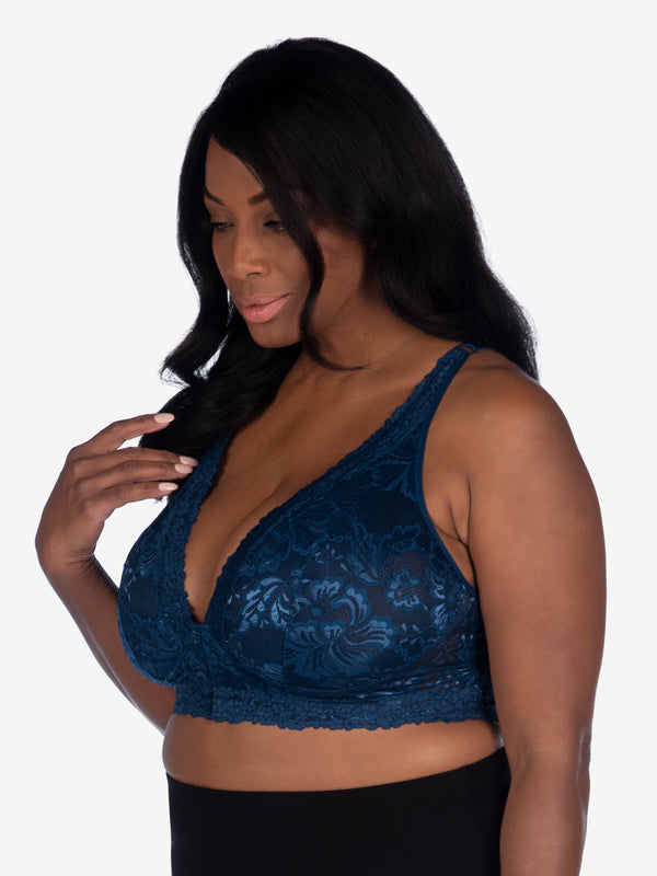 Leading Lady The Nola - Lace Wireless Front-Closure Bralette