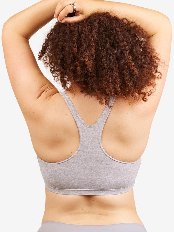 Leading Lady The Serena - Wireless Racerback Cotton Sports Bra