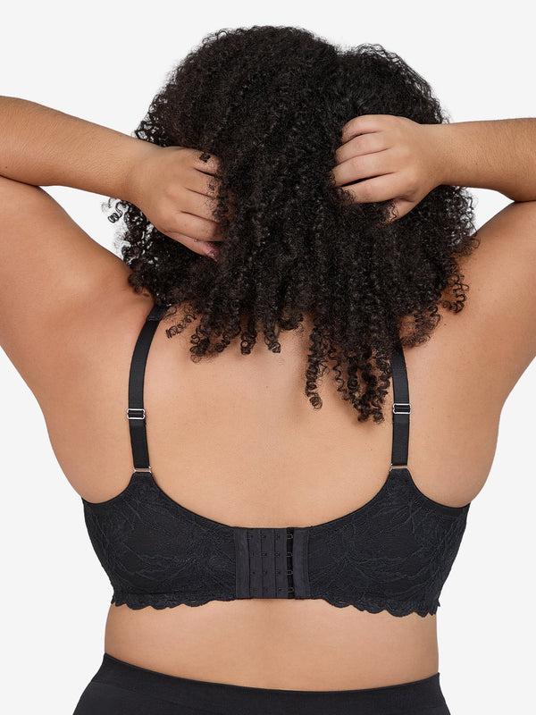 Leading Lady The Zoey – Lace Band Molded Wireless T-Shirt Bra