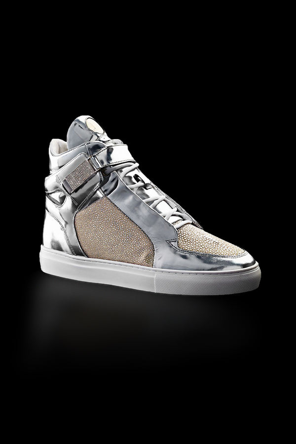 Leandro Lopes High Top - Mosh - Champagne Diamonds
