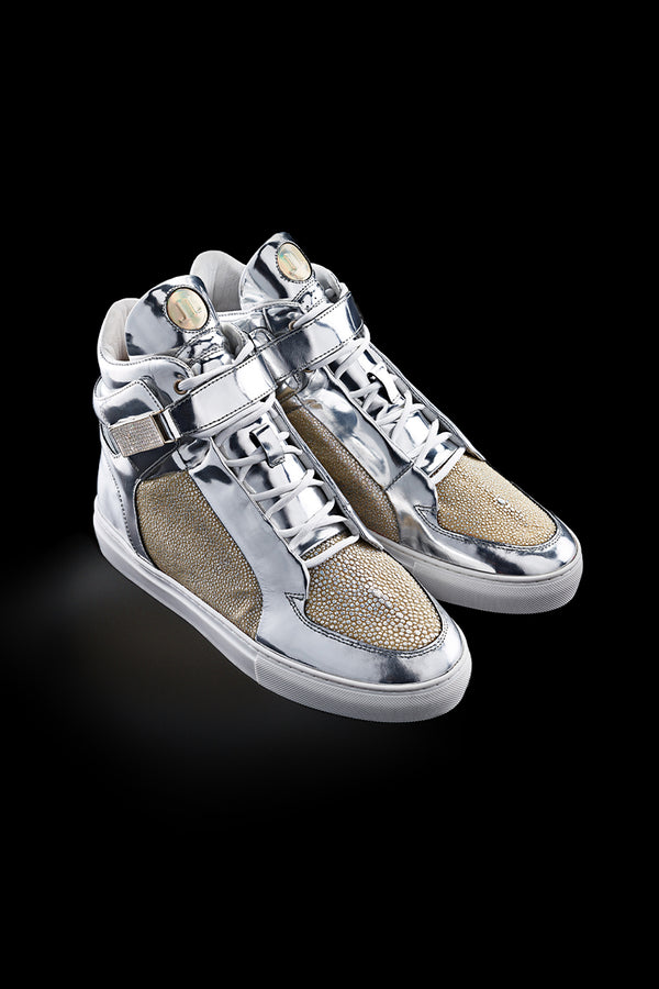 Leandro Lopes High Top - Mosh - Champagne Diamonds