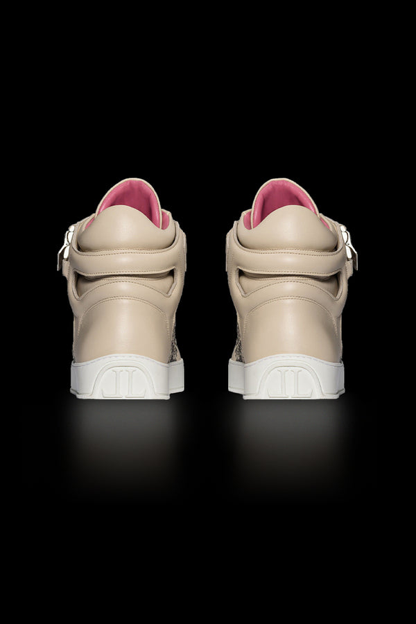 Leandro Lopes High Top - Mosh - Glitter Diamond Python