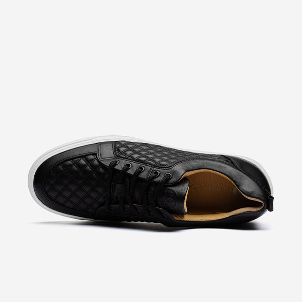 Leandro Lopes Low Top - Ezio - Double Stitched Black