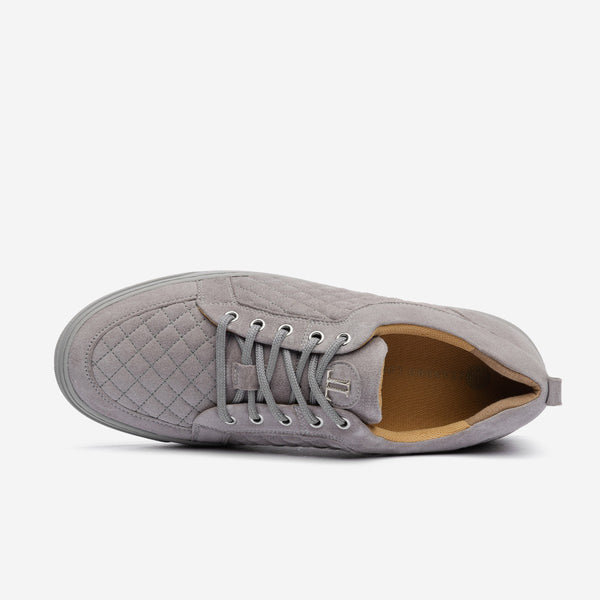 Leandro Lopes Low Top - Ezio - Grey Velour