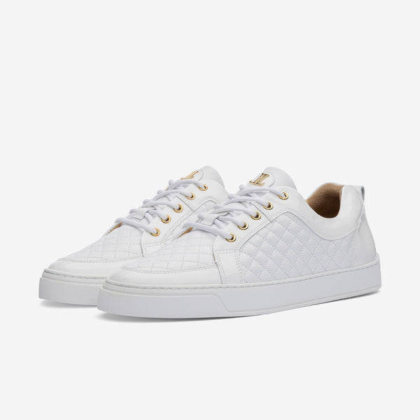 Leandro Lopes Low Top - Ezio - White-Gold