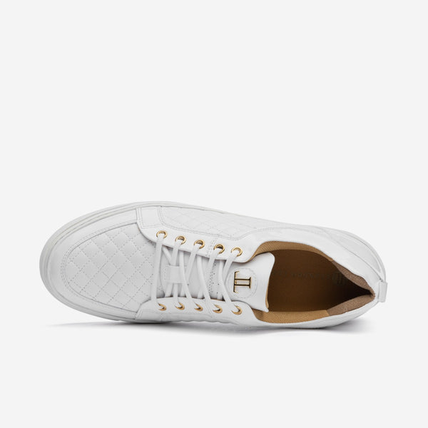 Leandro Lopes Low Top - Ezio - White-Gold
