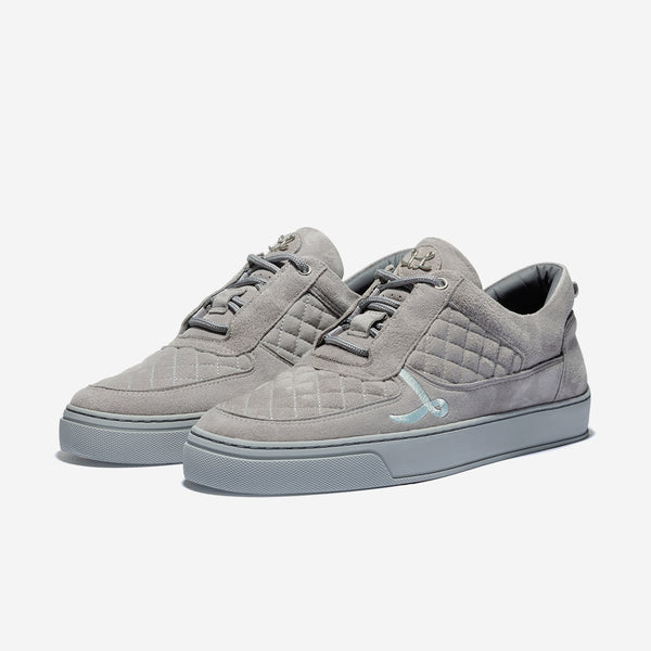 Leandro Lopes Low Top - Faisca - Grey-Tiffany