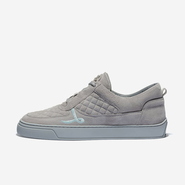 leandro lopes Low Top - Faisca - Grey-Tiffany