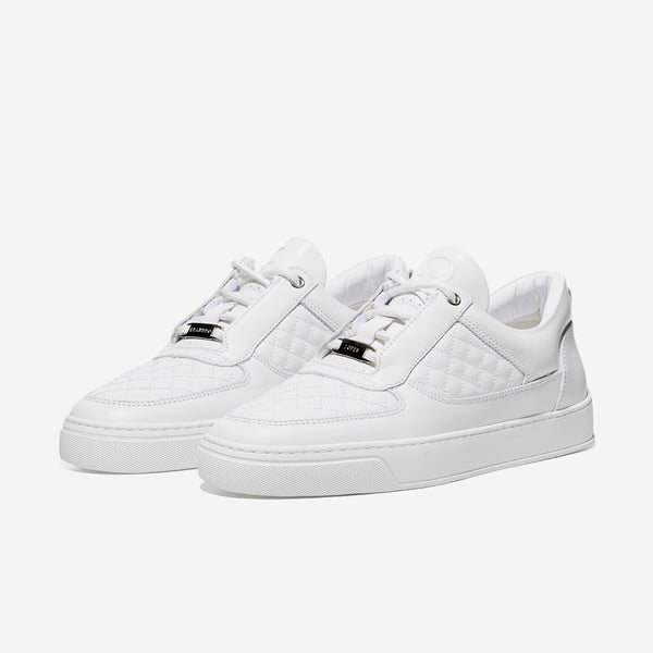 Leandro Lopes Low Top - Faisca - White-Silver