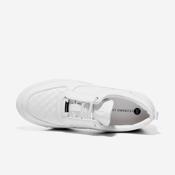 Leandro Lopes Low Top - Faisca - White-Silver