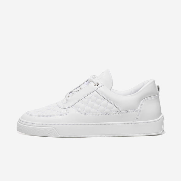 leandro lopes Low Top - Faisca - White-Silver