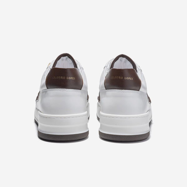 Leandro Lopes Low Top - Jordy V - White-Maroon