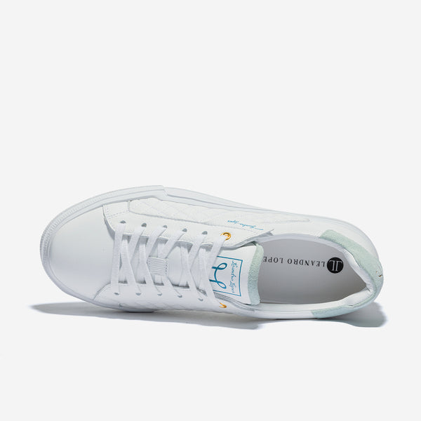 Leandro Lopes Low Top Nautilus 2.0 - White-Tiffany