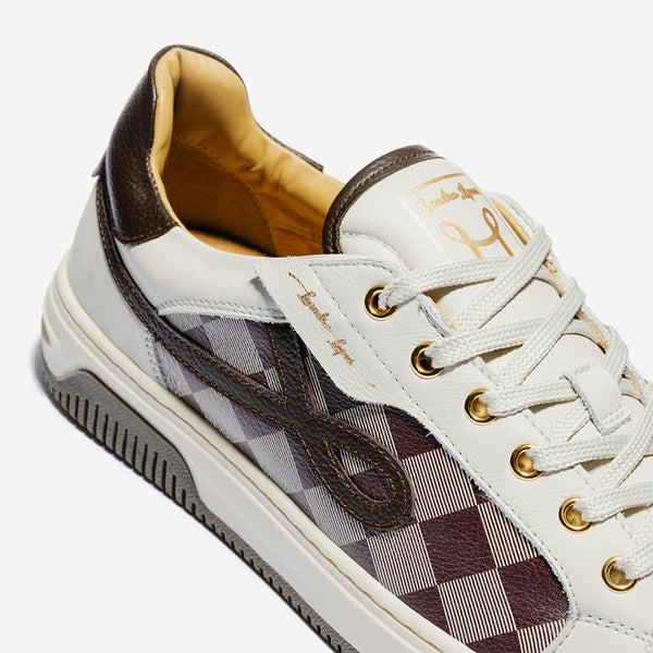 Leandro Lopes Low Top - Paris - Beige-Brown