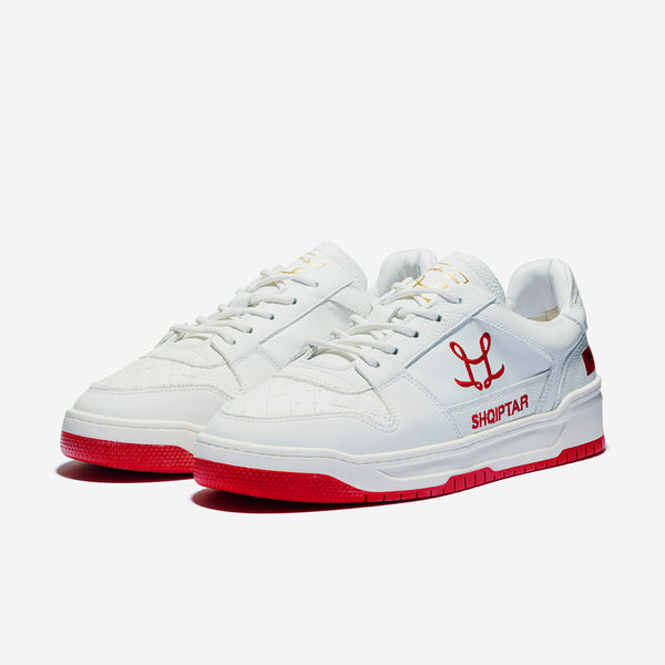 Leandro Lopes Low Top - Tony - White-Albania