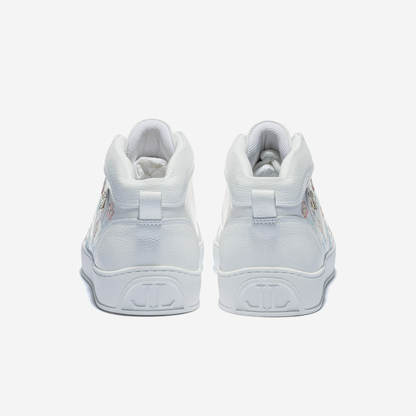Leandro Lopes Mid Top - Ezio - White-Tiffany
