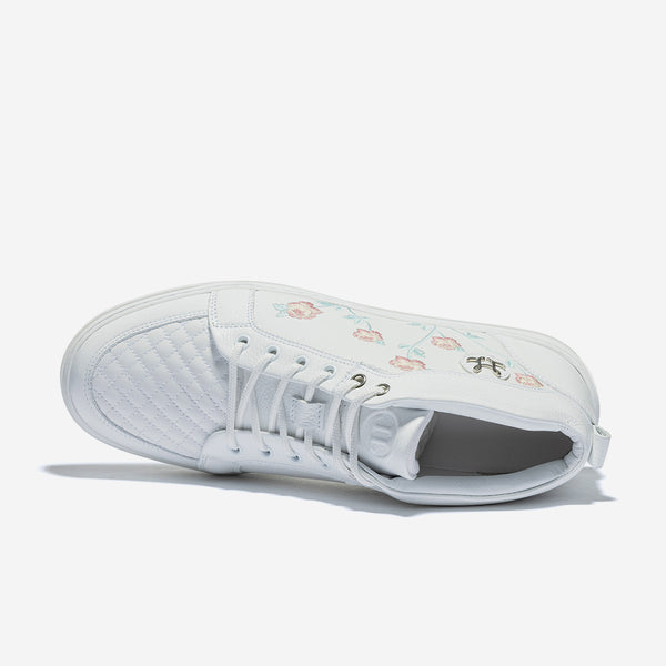 Leandro Lopes Mid Top - Ezio - White-Tiffany