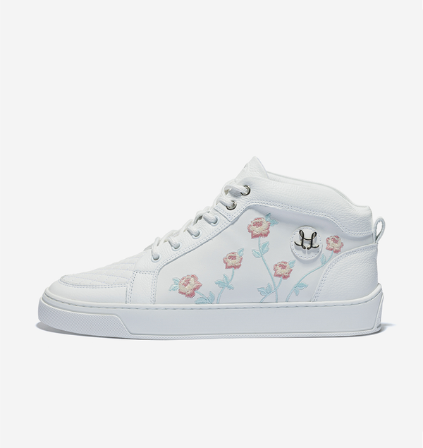 leandro lopes Mid Top - Ezio - White-Tiffany