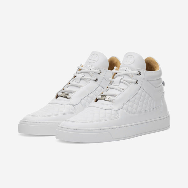 Leandro Lopes Mid Top - Faisca - White