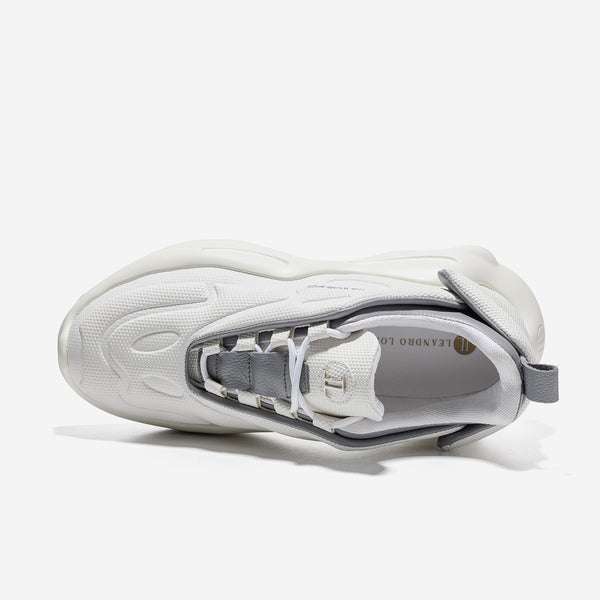 Leandro Lopes Runner - Mining Shoe - White-Grey