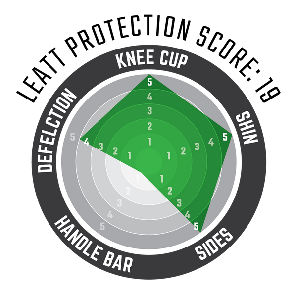 Leatt Knee & Shin Guard 3DF Hybrid EXT