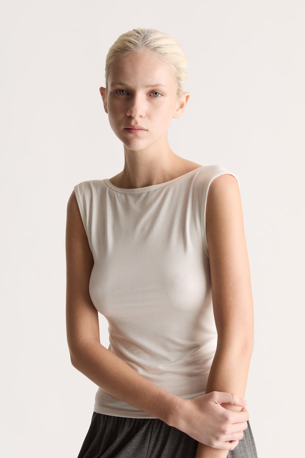 Lee Mathews Kye Intimates Recline Bateau Sleeveless