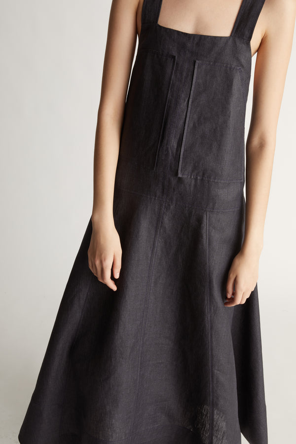 Lee Mathews Andre Apron Dress