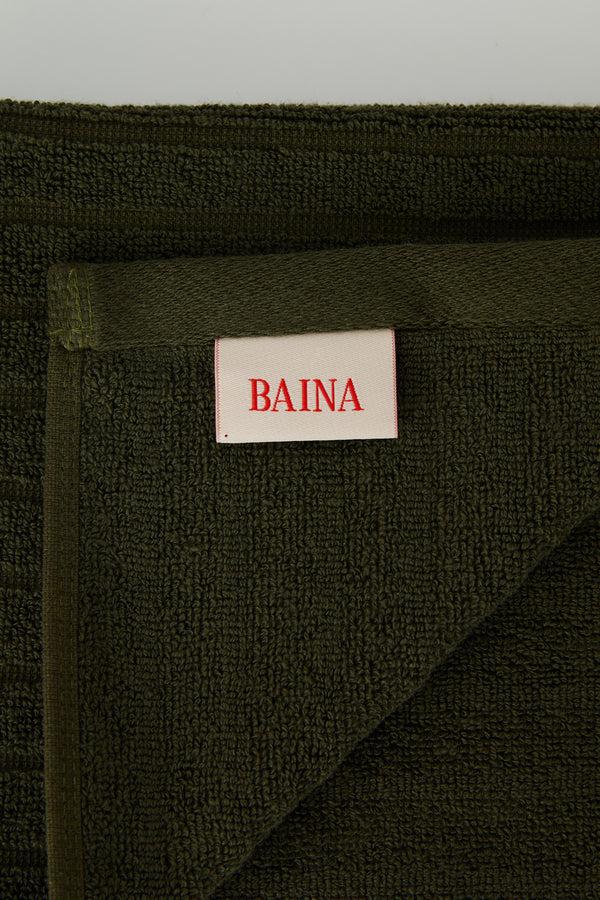 Lee Mathews Baina Emerald Hand Towel