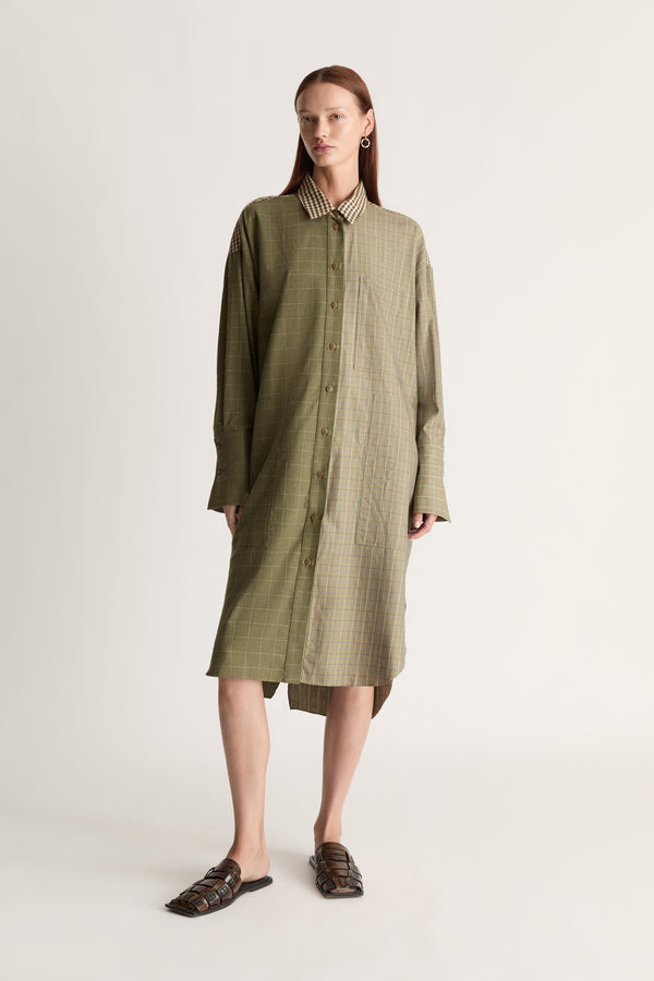 Lee Mathews Betty Shirt Dress