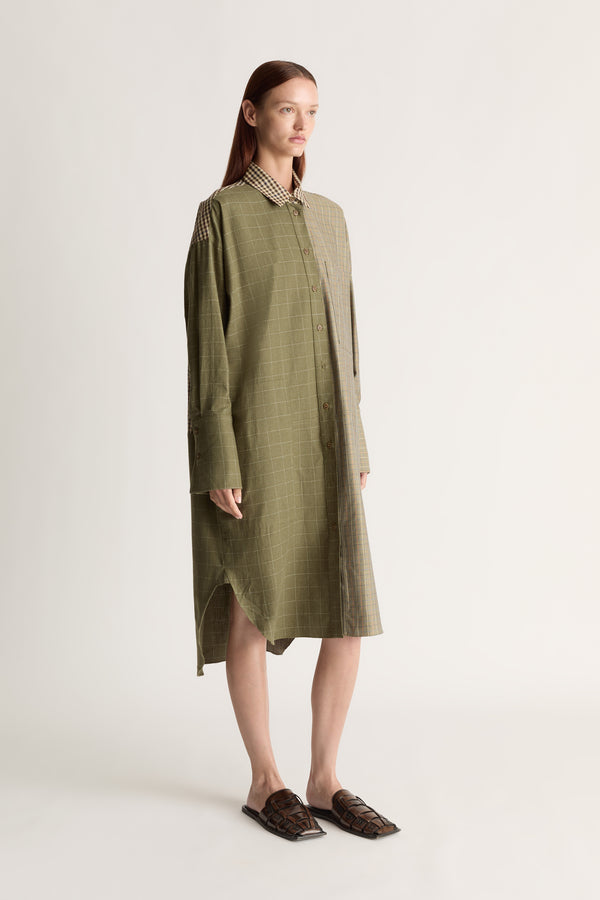 lee mathews Betty Shirt Dress