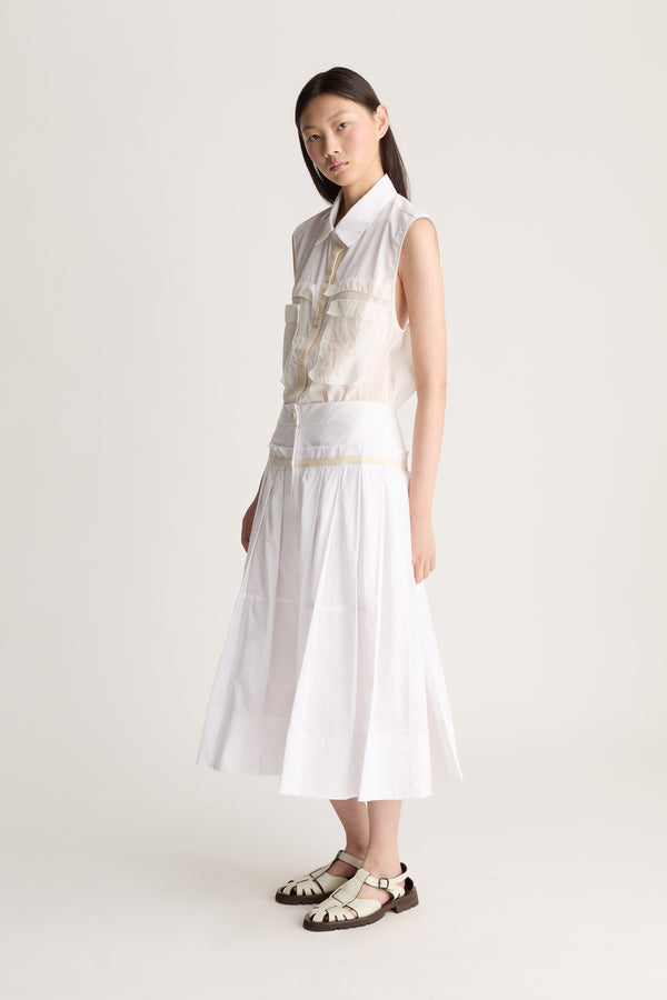 Lee Mathews Charlotte Pleat Skirt