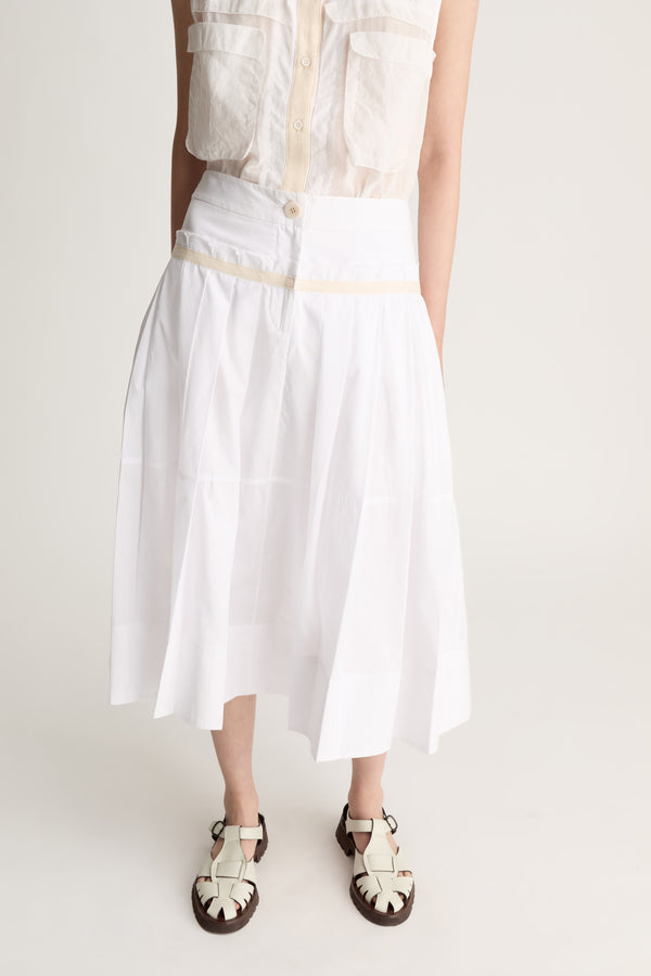 Lee Mathews Charlotte Pleat Skirt