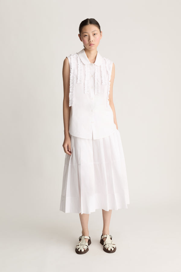 Lee Mathews Charlotte Sleeveless Shirt