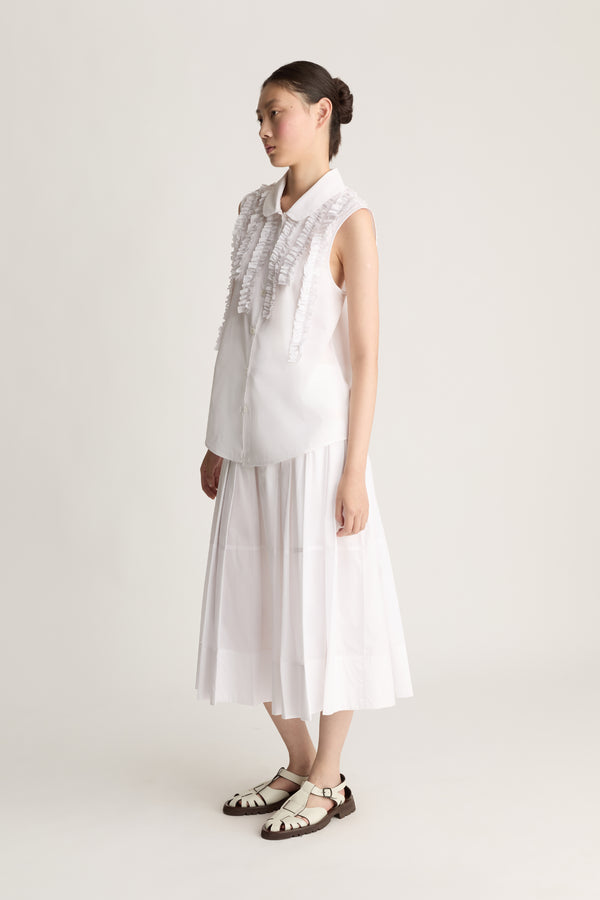 Lee Mathews Charlotte Sleeveless Shirt