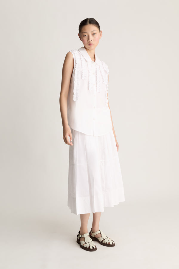 lee mathews Charlotte Sleeveless Shirt