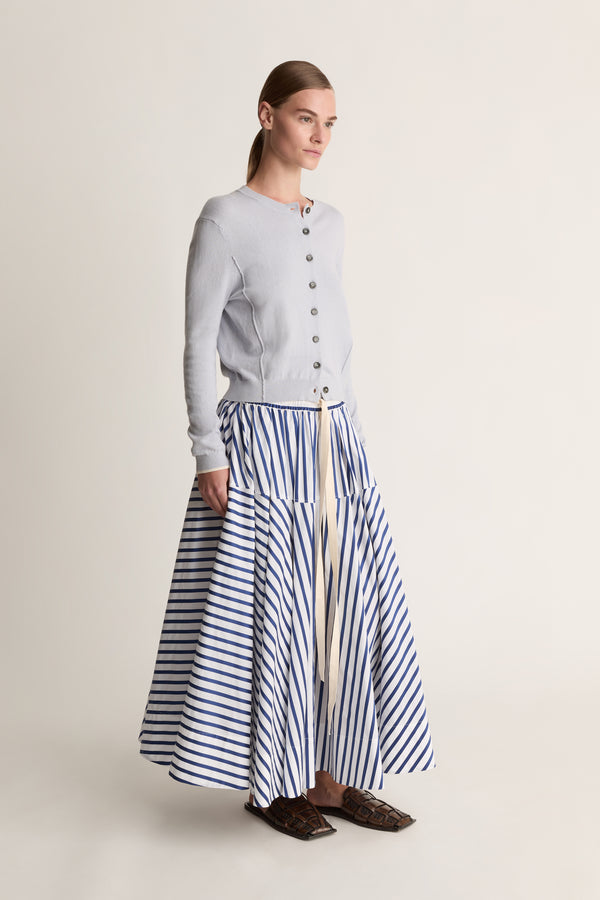 Lee Mathews Cotton Cashmere LS Cardigan