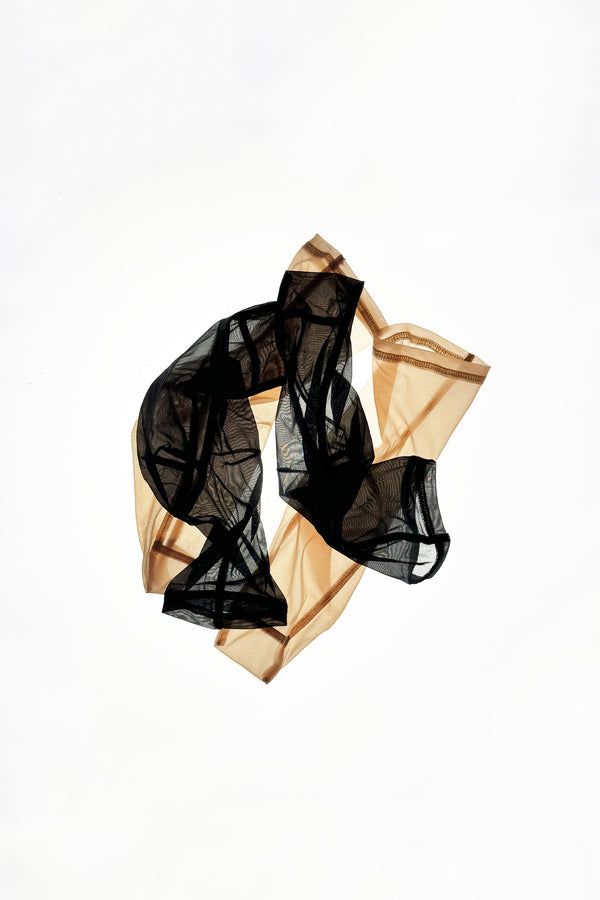 Lee Mathews Darner Solid Mesh Socks