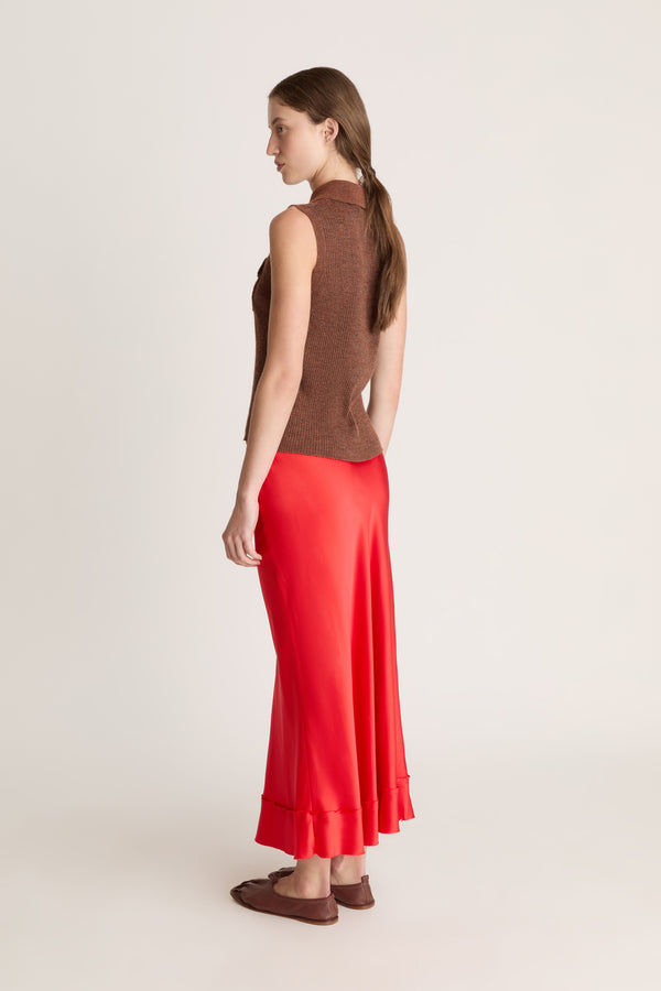 Lee Mathews Eve Sleeveless Cardigan