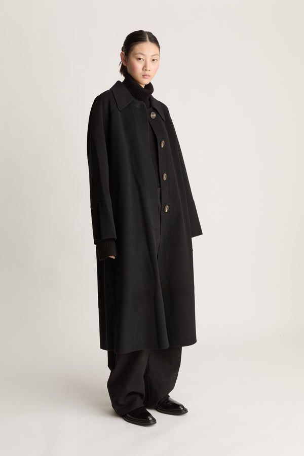 lee mathews Florentine Cashmere Car Coat