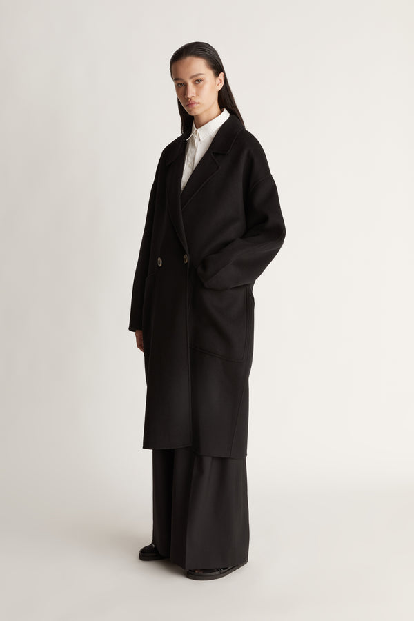 Lee Mathews Florentine Cashmere Cocoon Coat