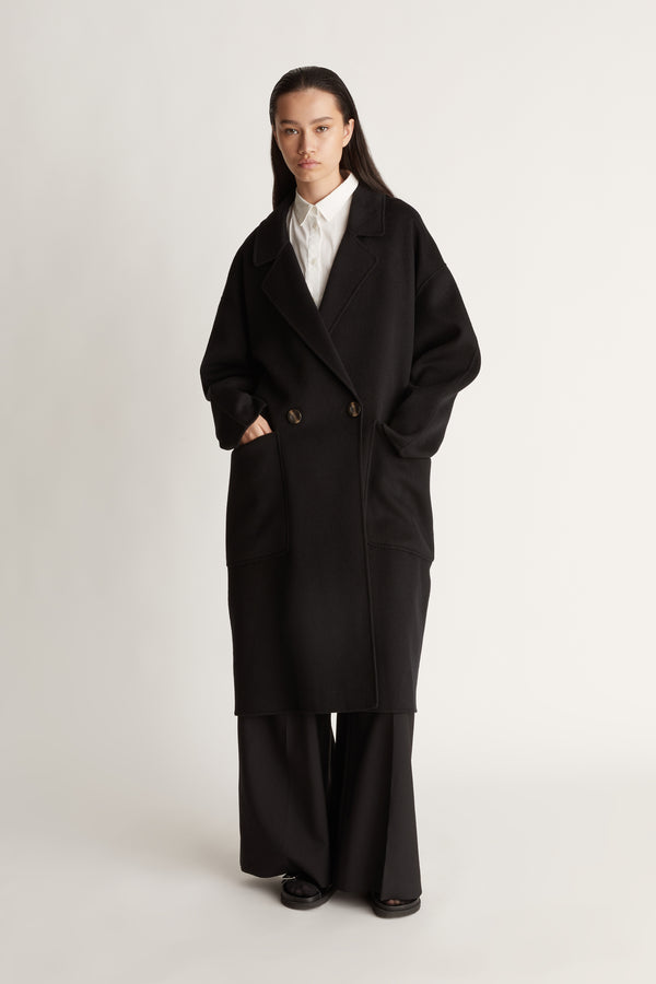 Lee Mathews Florentine Cashmere Cocoon Coat