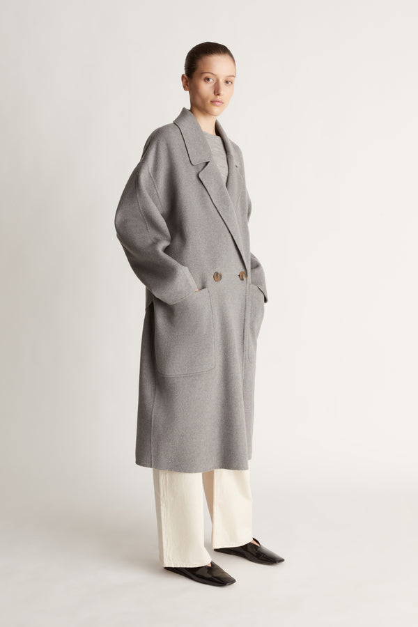 lee mathews Florentine Cashmere Cocoon Coat