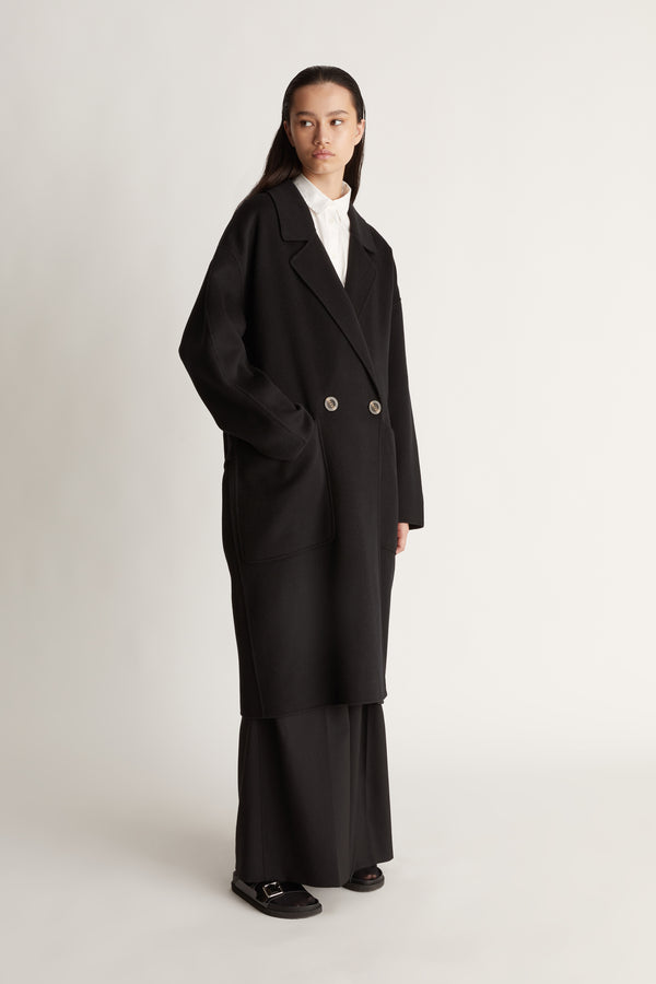 lee mathews Florentine Cashmere Cocoon Coat