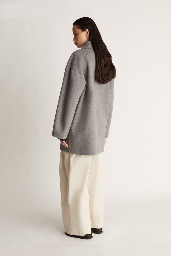 Lee Mathews Florentine Cashmere Pea Coat