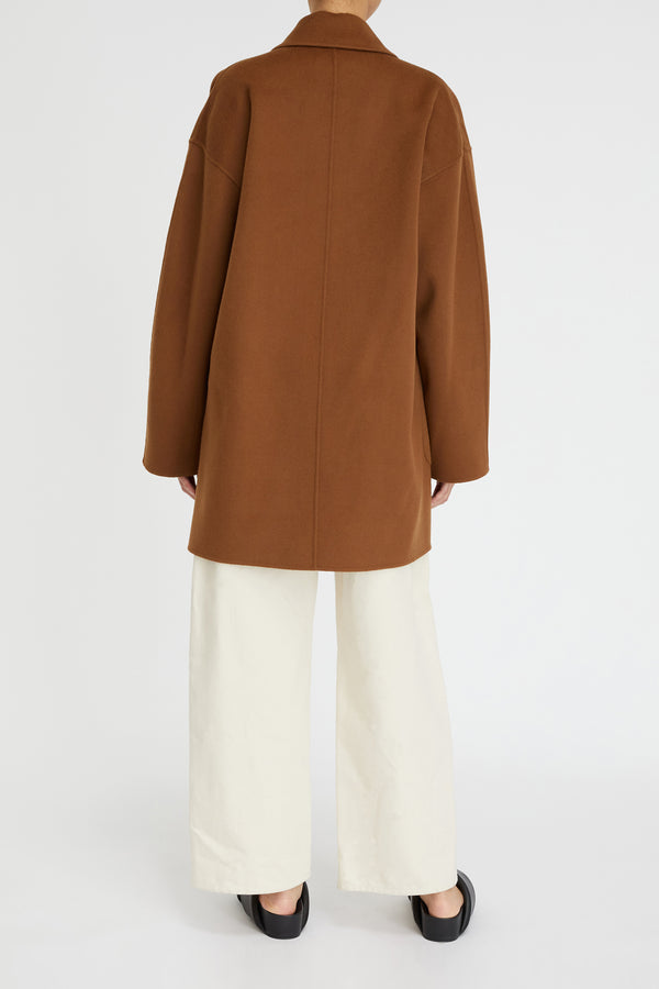 Lee Mathews Florentine Cashmere Pea Coat