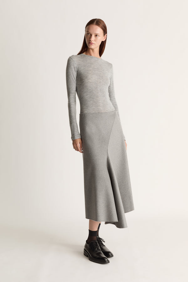 Lee Mathews Florentine Cashmere Skirt