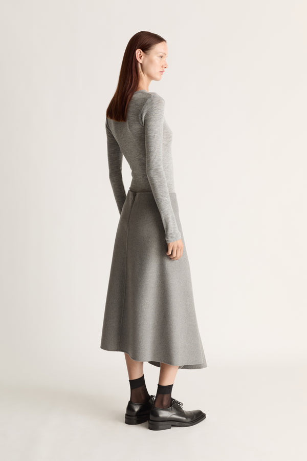 Lee Mathews Florentine Cashmere Skirt