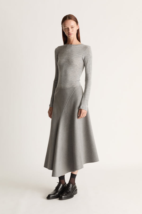 lee mathews Florentine Cashmere Skirt