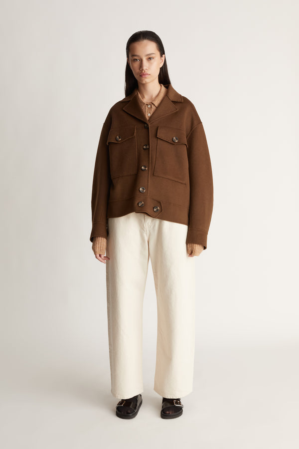 Lee Mathews Florentine Cashmere Worker Jacket