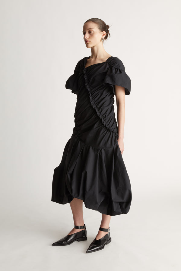 Lee Mathews Frida Ruched Dress